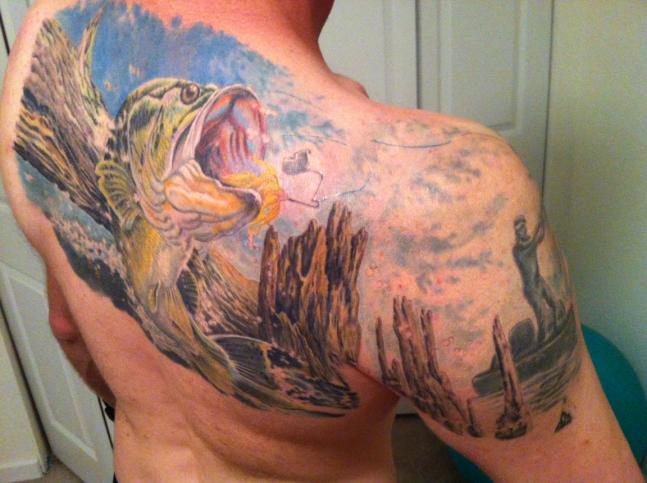 Contest Winners for Best Hunting and Fishing Tattoos