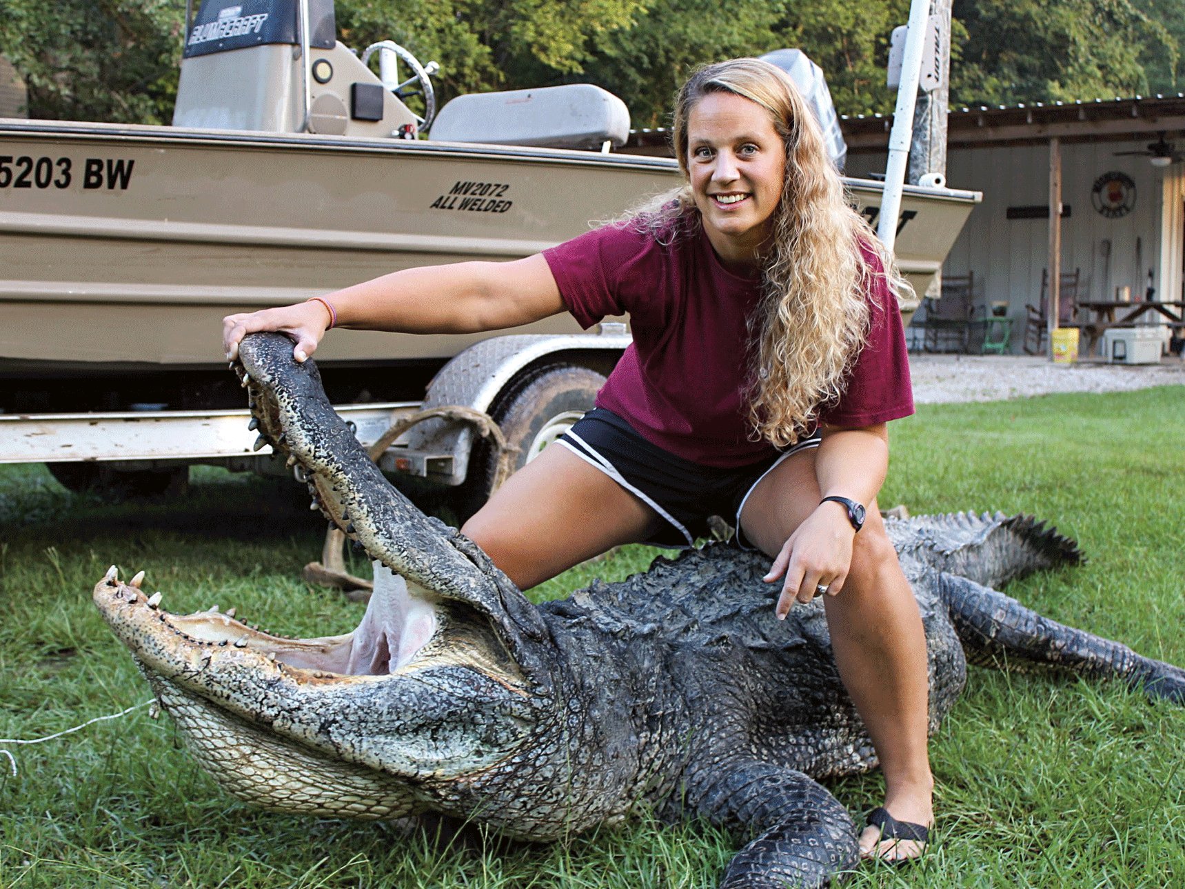 How a Mississippi Woman Killed a StateRecord, 13Foot Alligator