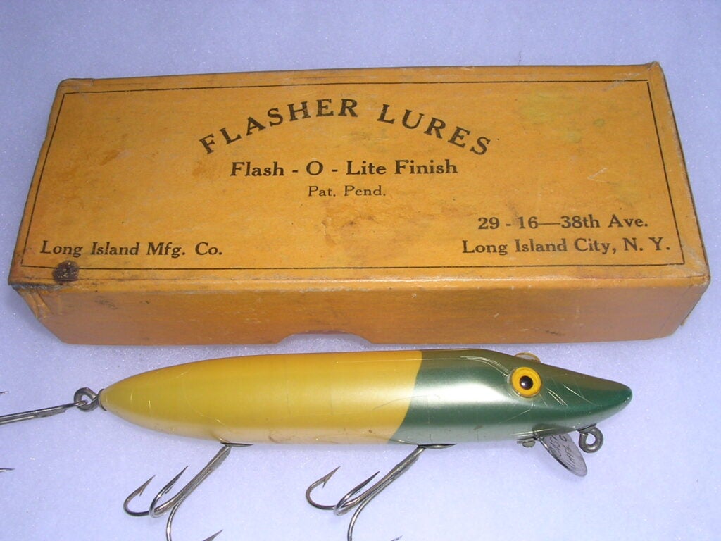 Wooden Fishing Tackle, Vintage Fishing Lure, Old lure, Vintage Tackle,, Up  the Antique Co