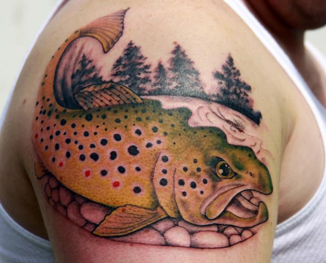 10 Best Trout Tattoo DesignsCollected By Daily Hind News