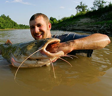 Man vs. Catfish: Catching Flatheads by Hand in Mississippi's Yazoo River