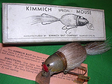 Chance's Folk Art Fishing Lure Research Blog: Folk Art Mouse