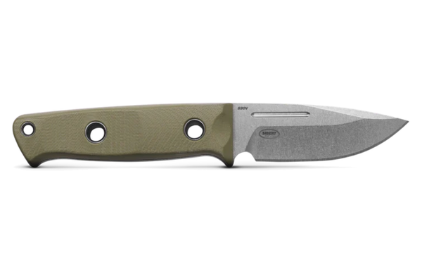 Benchmade Mini Bushcrafter Fixed Blade Knife on white background