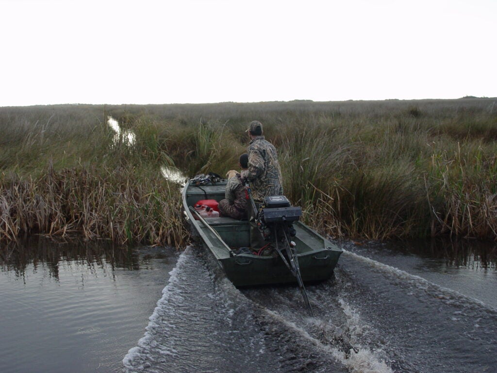 duck hunting boat ideas