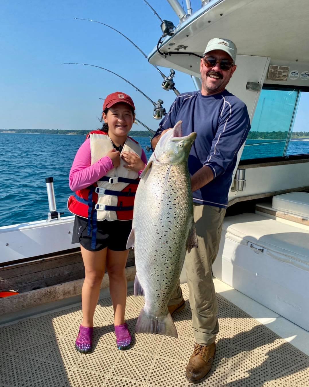 Illinois 11-Year-Old Lands 31-Pound Brown Trout from Lake Michigan
