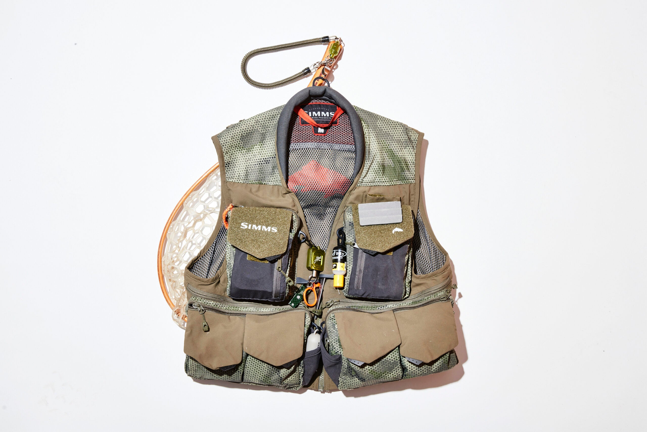 12 Pocket Fishing Vest - Lightweight Tackle Equipment Organizer