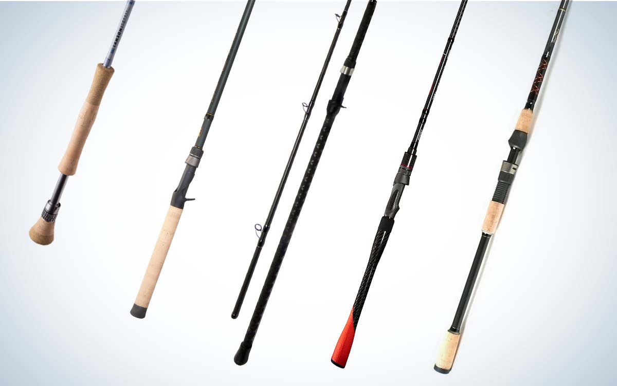 top quality carbon fiberglass fishing rod