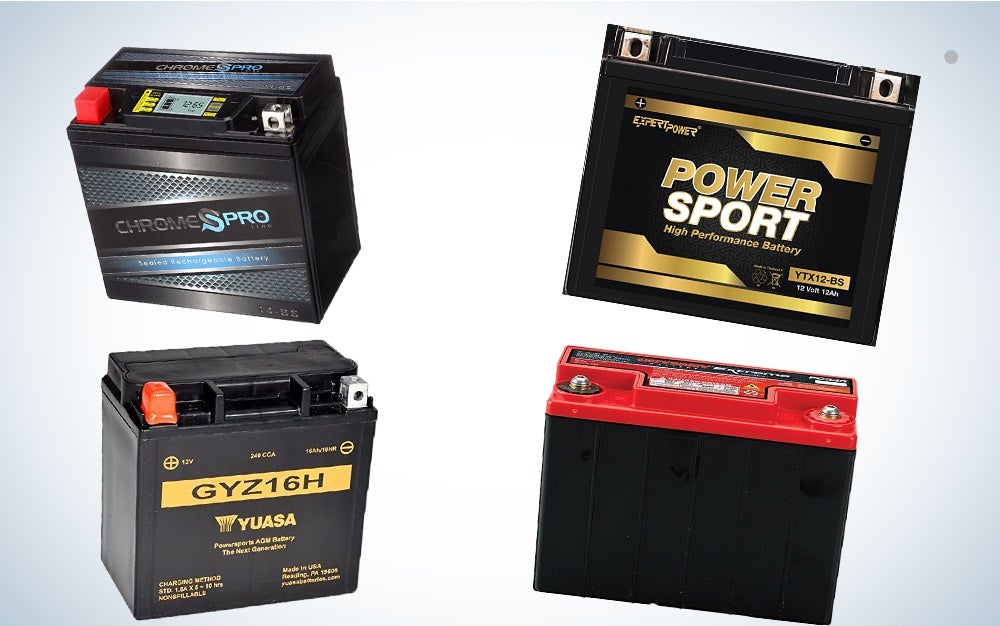 YTX14-BS Chrome Pro Series High Performance ATV Powersport iGel