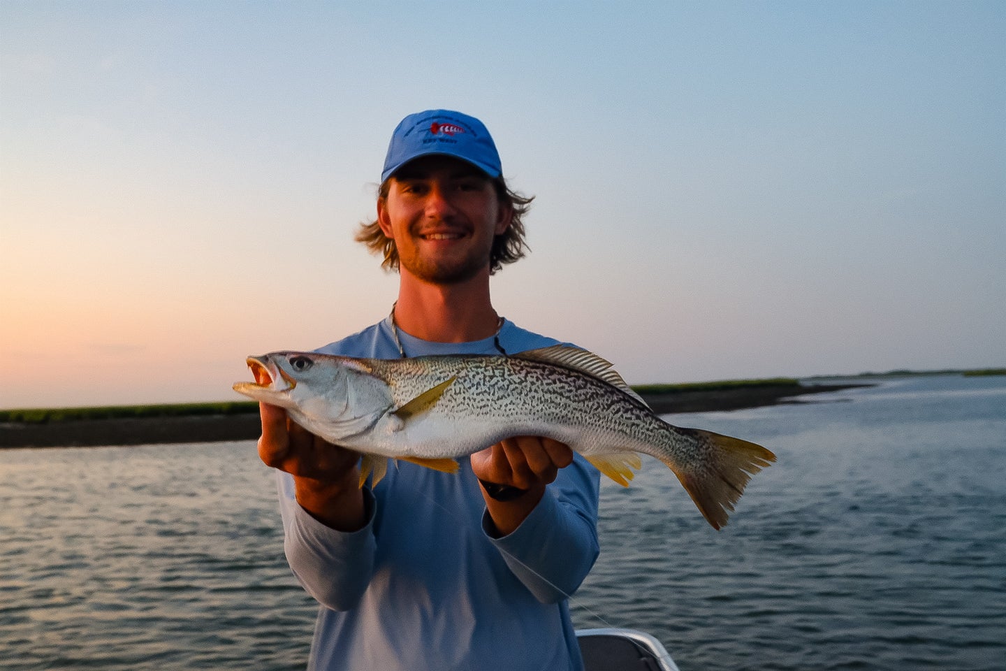 My First Redfish on Topwater! Speckled Trout & Redfish Fishing 