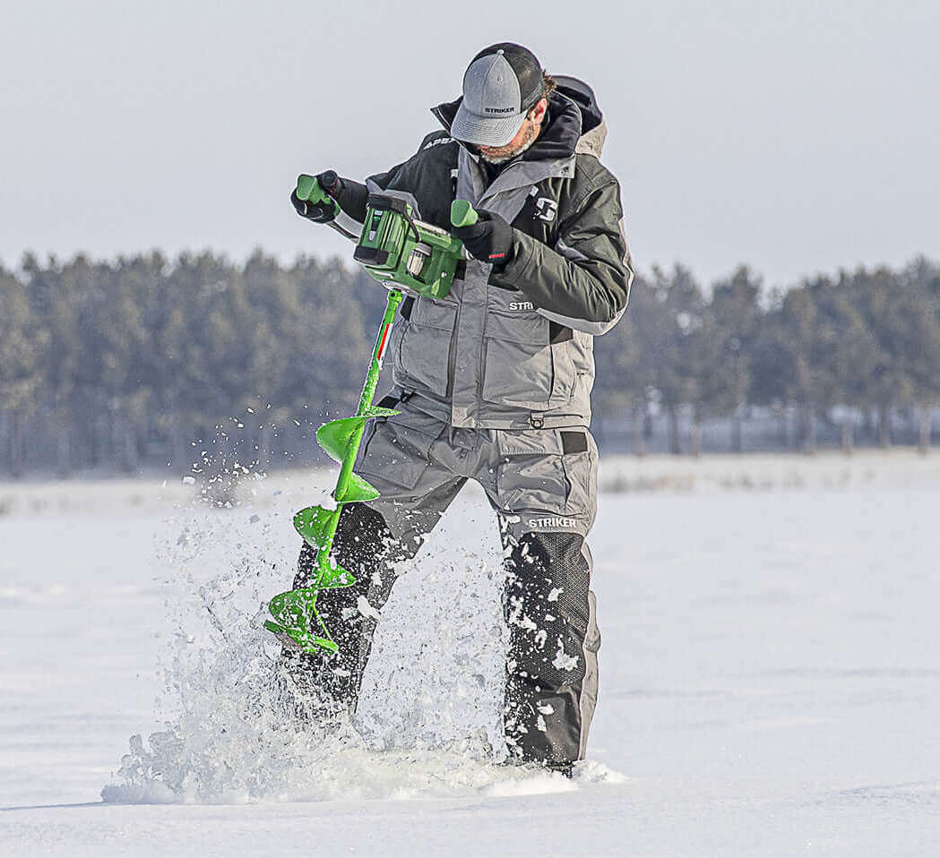 Frabill Ice Hunter Jacket Heavy Duty Insulated Ice Fishing Jacket Large