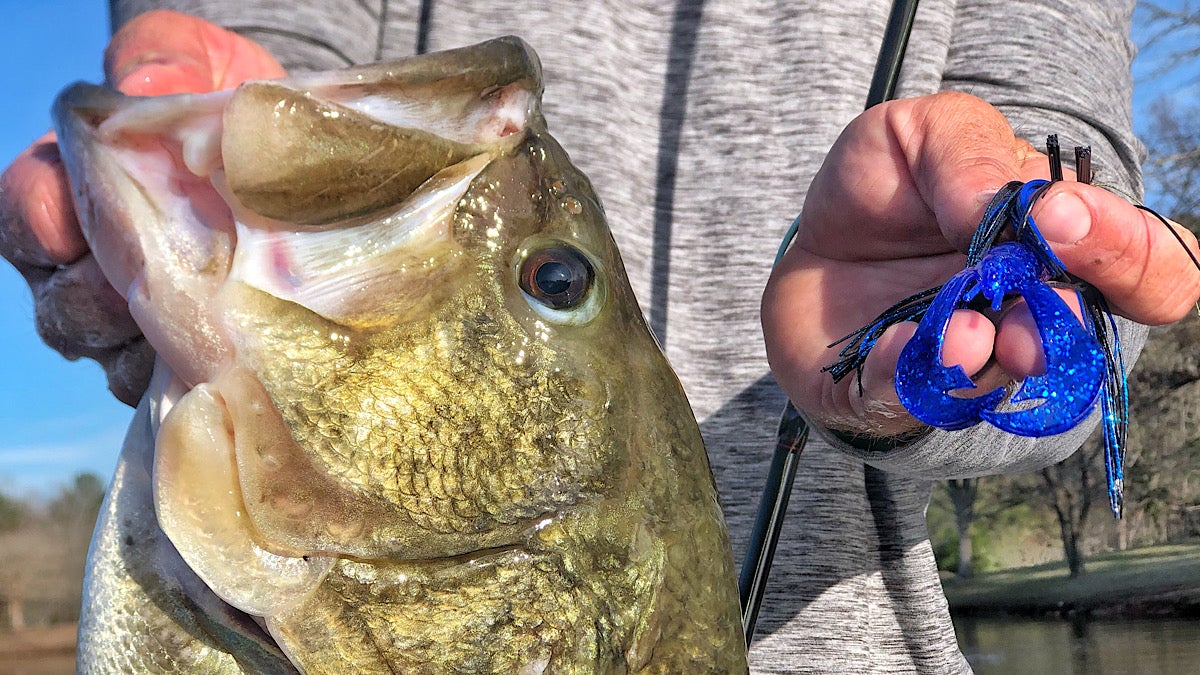 How to Fish Big Jigs for Prespawn Bass 
