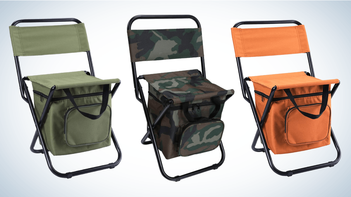 Fishing Chair With Cooler Bag - BMON 280 - IdeaStage Promotional Products