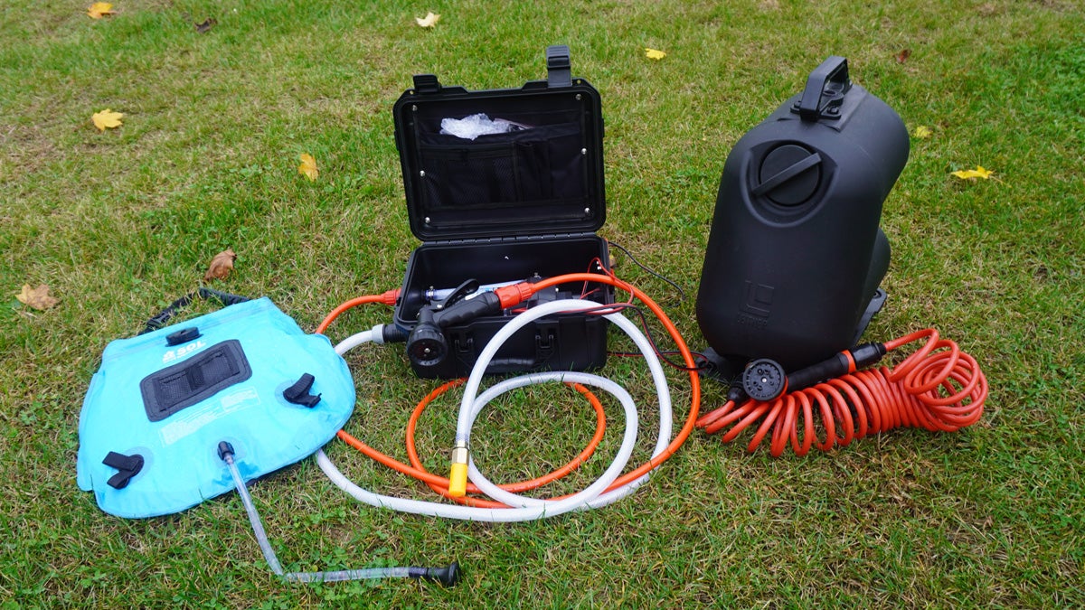 5 Portable shower systems for camping and outdoor adventures [Guide] 