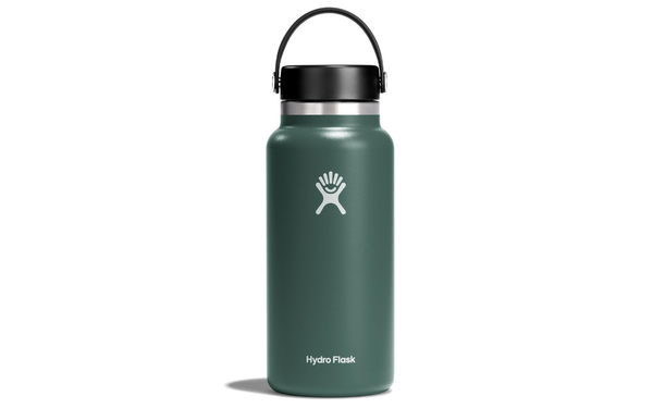 Hydro Flask Stainless Steel Wide Mouth Water Bottle with Flex Cap