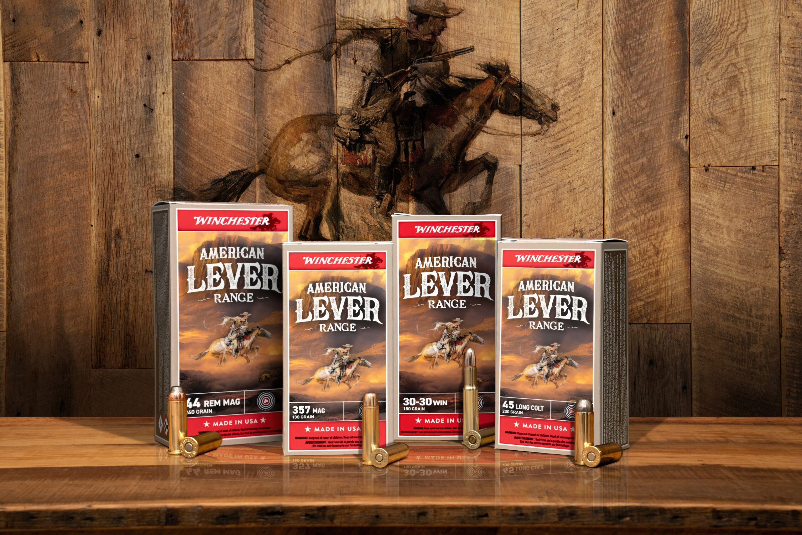 Winchester American Lever Range ammo. 