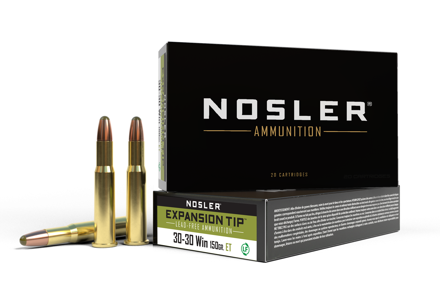 Nosler E-tip lead-free ammunition.