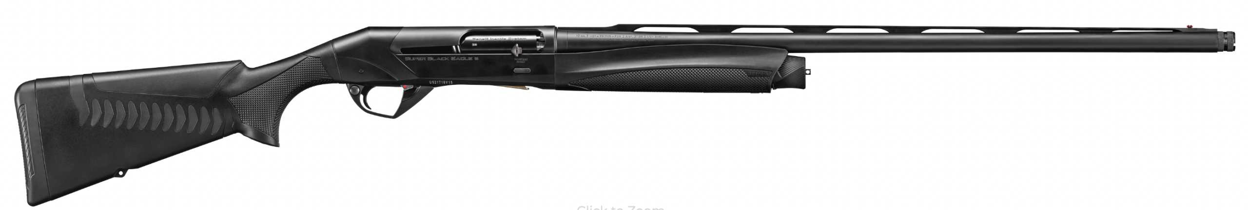 A semiautomatic type of shotgun.