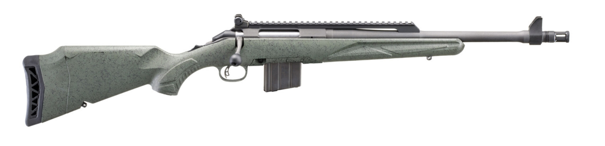 The Ruger American Gen II Scout is one of the best straight wall rifles