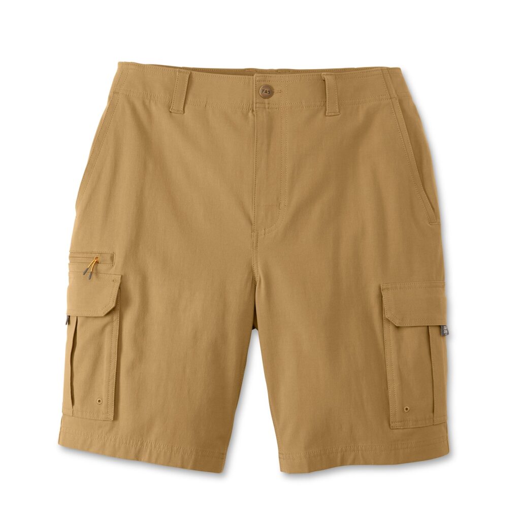 Downstream Cargo Shorts Khaki