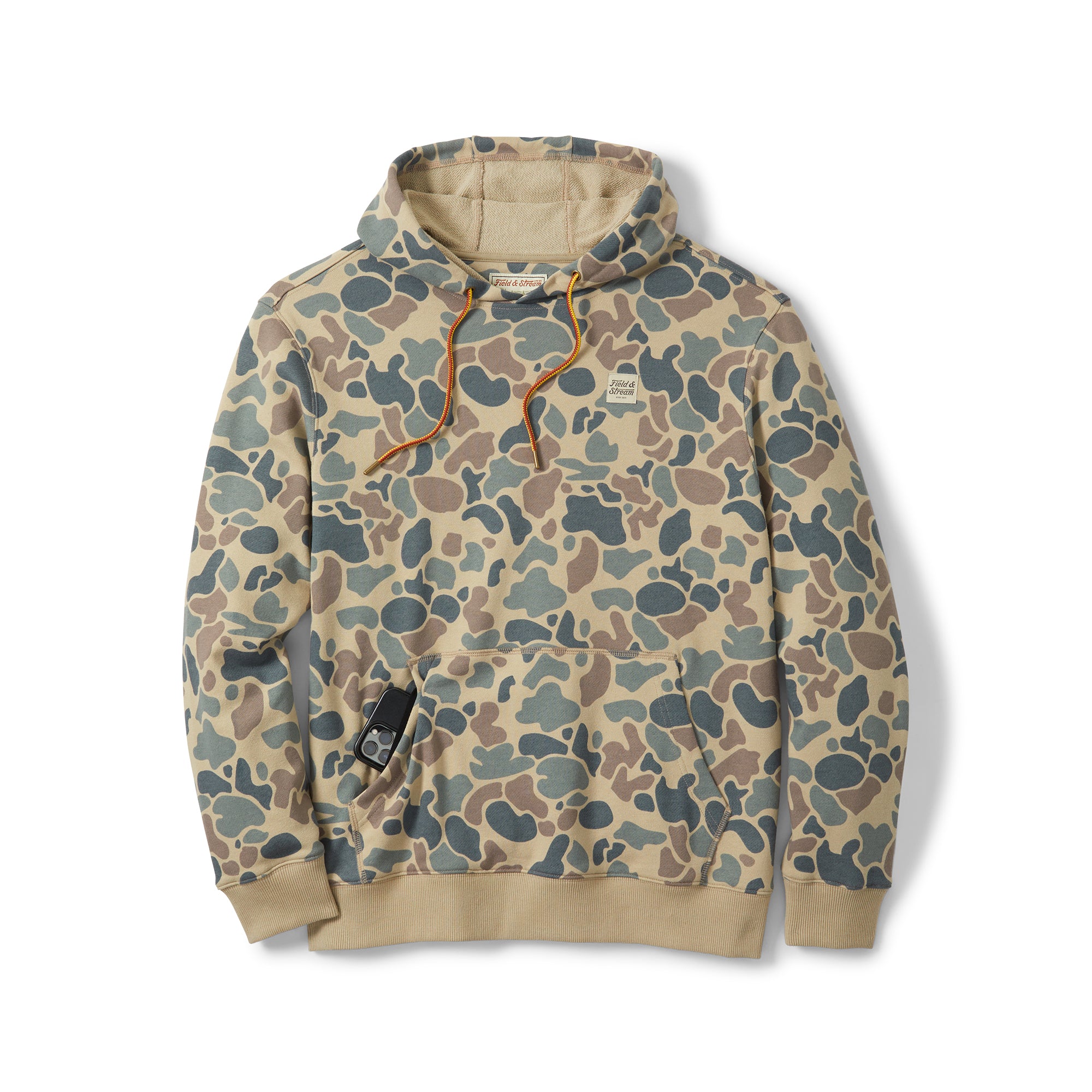 Holloa Garment Dyed Hoodie Camo - Field & Stream