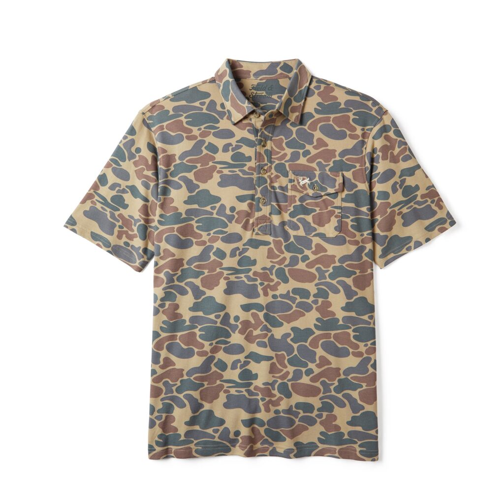 Flying Birdie Polo – Camo