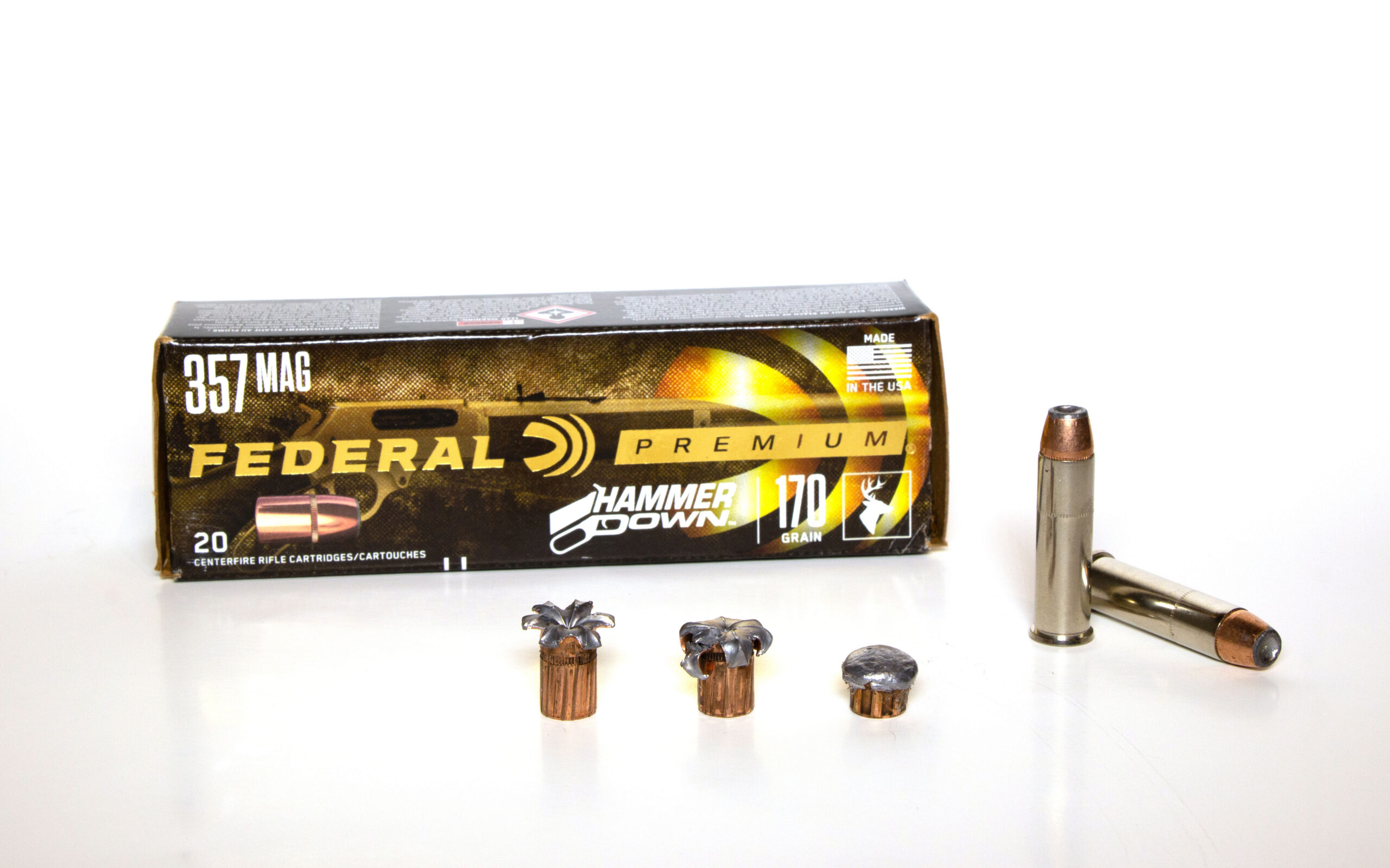 A box of Federal 357 Magnum ammo. 