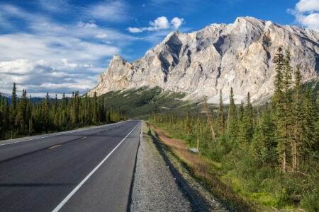 A scenic vista from Alaska's Dalton Highway
