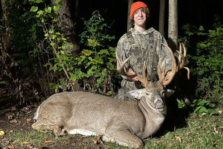 Indiana Hunter’s First Buck is a Massive 19-Point Non-Typical Whitetail