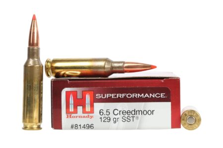 The .308 and 6.5 Creedmoor: When You’re Hot, You’re Hot Hornady Superformance 6.5 Creedmoor 129gr SST rifle ammunition box with two cartridges