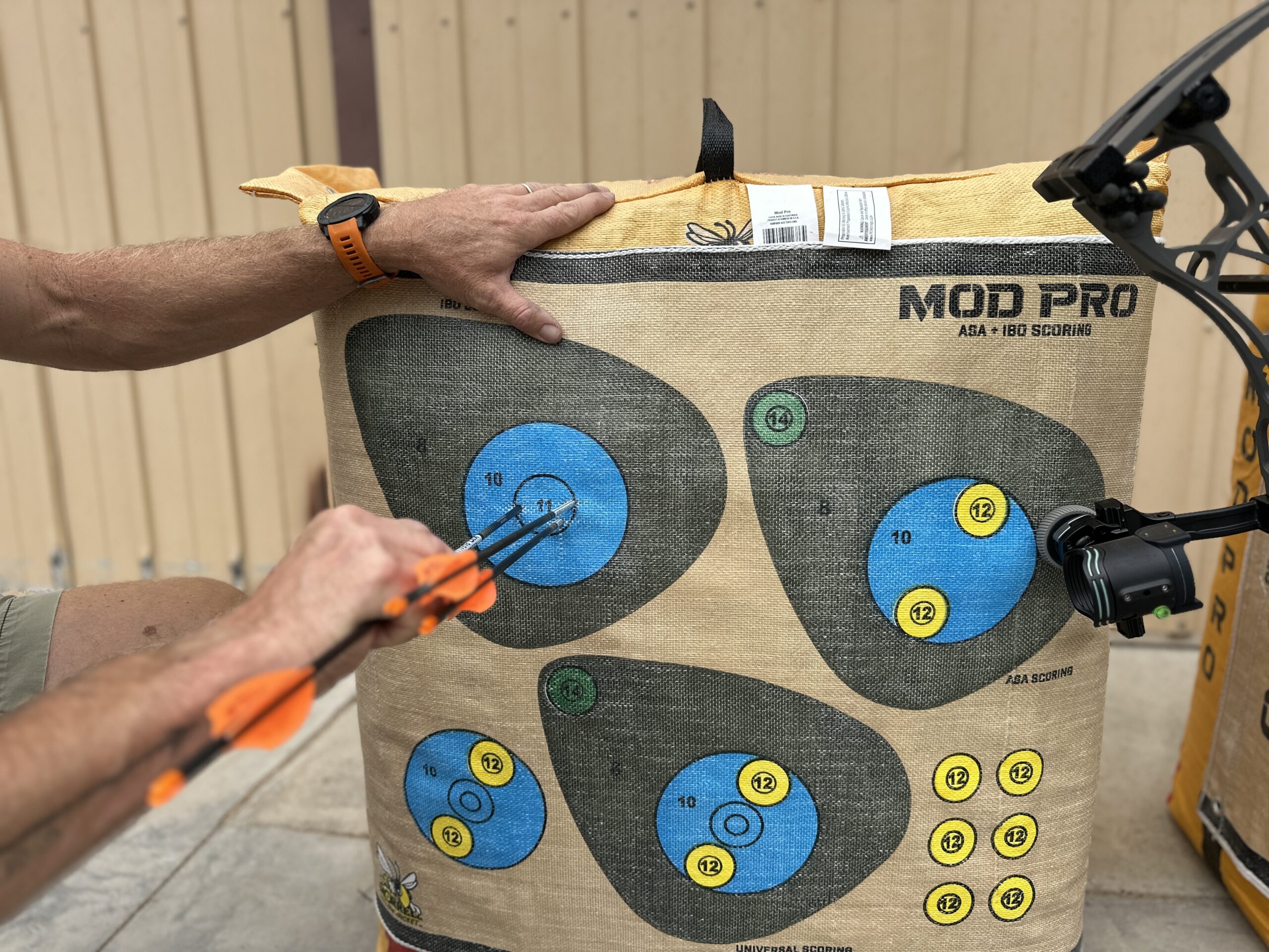 The Morrell MOD Pro 1 archery target.