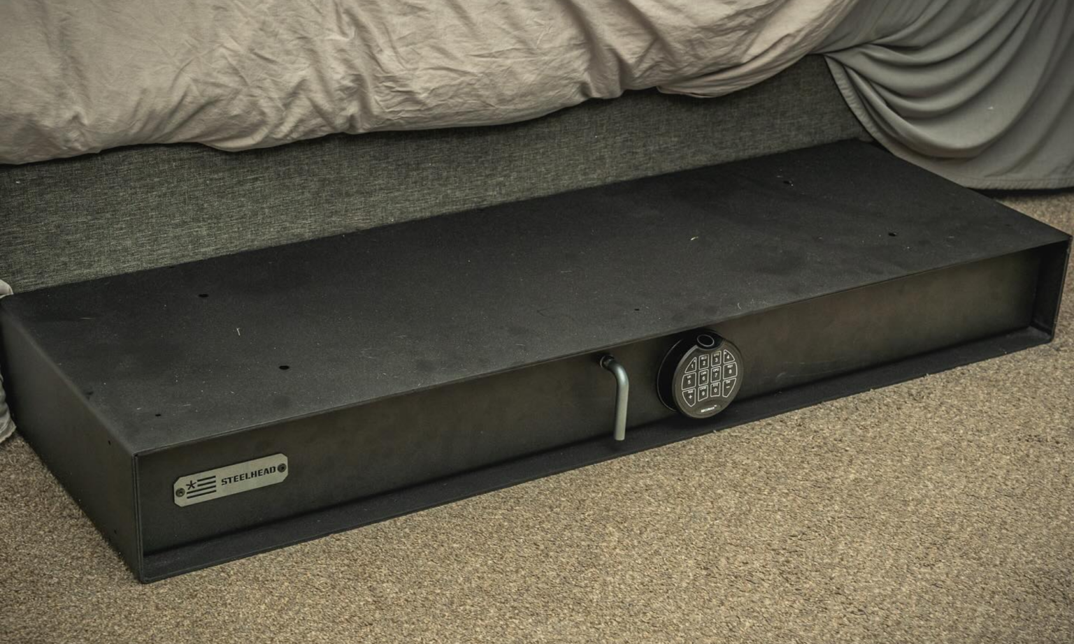 This New Under Bed Gun Safe Is a Game-Changer for Small Spaces