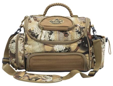 9 Essential Pieces of Duck Hunting Gear for Beginners Rig Em Right Waterfowl camouflage hunting gear bag with shoulder strap and multiple compartments