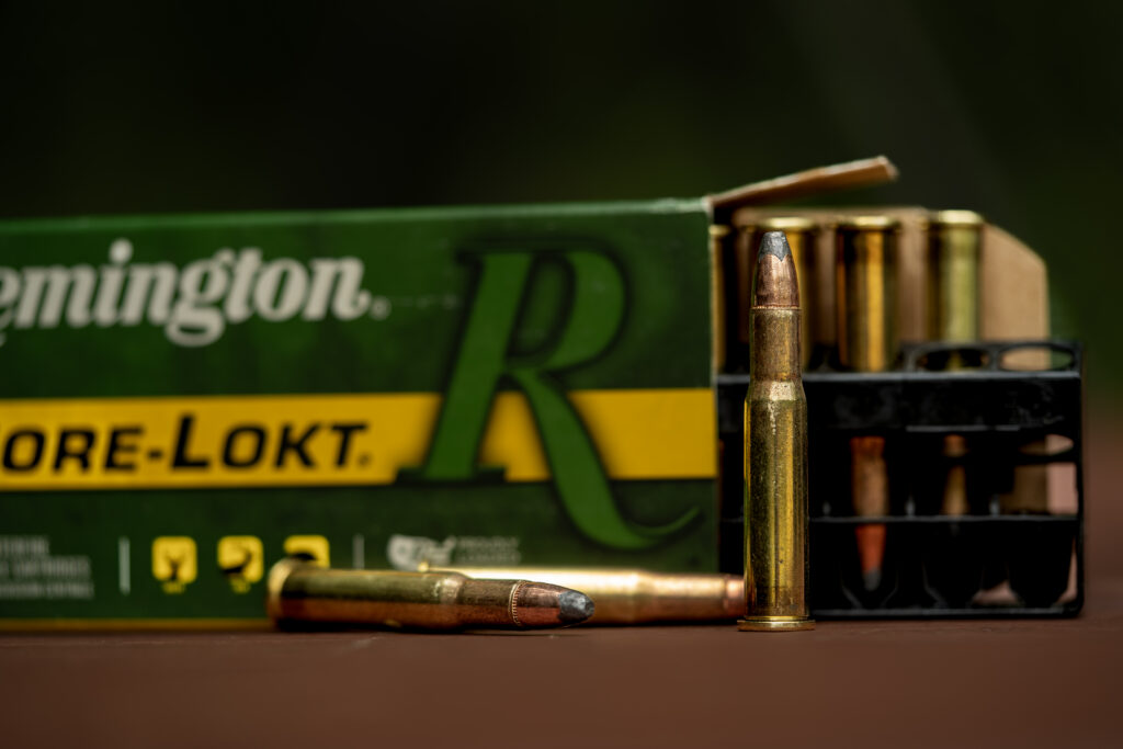 Remington Core-Lokt ammo in 30-30 Win. 
