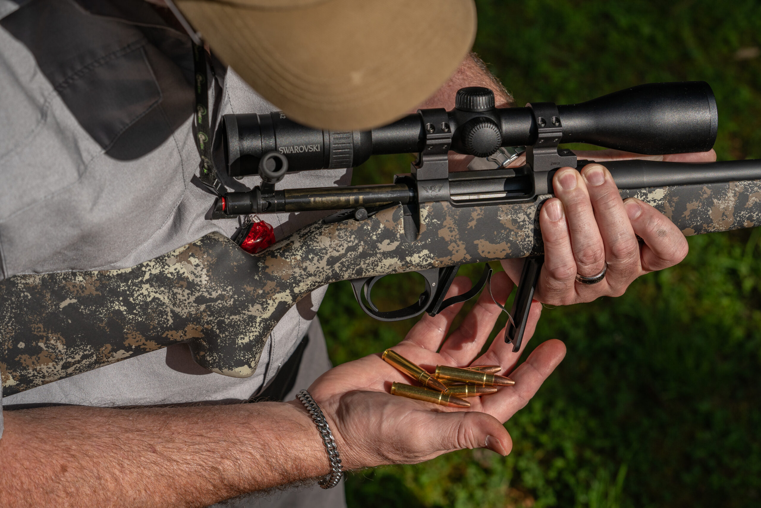 A shooter unloads the Wilson Combat NULA Model 20S.