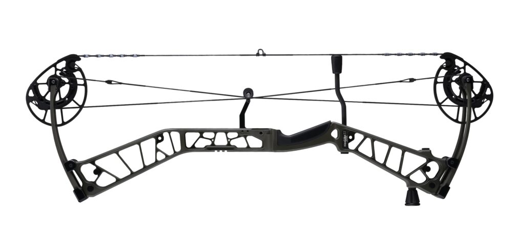 Xpedition NexLite 33 compound bow on a white background. 