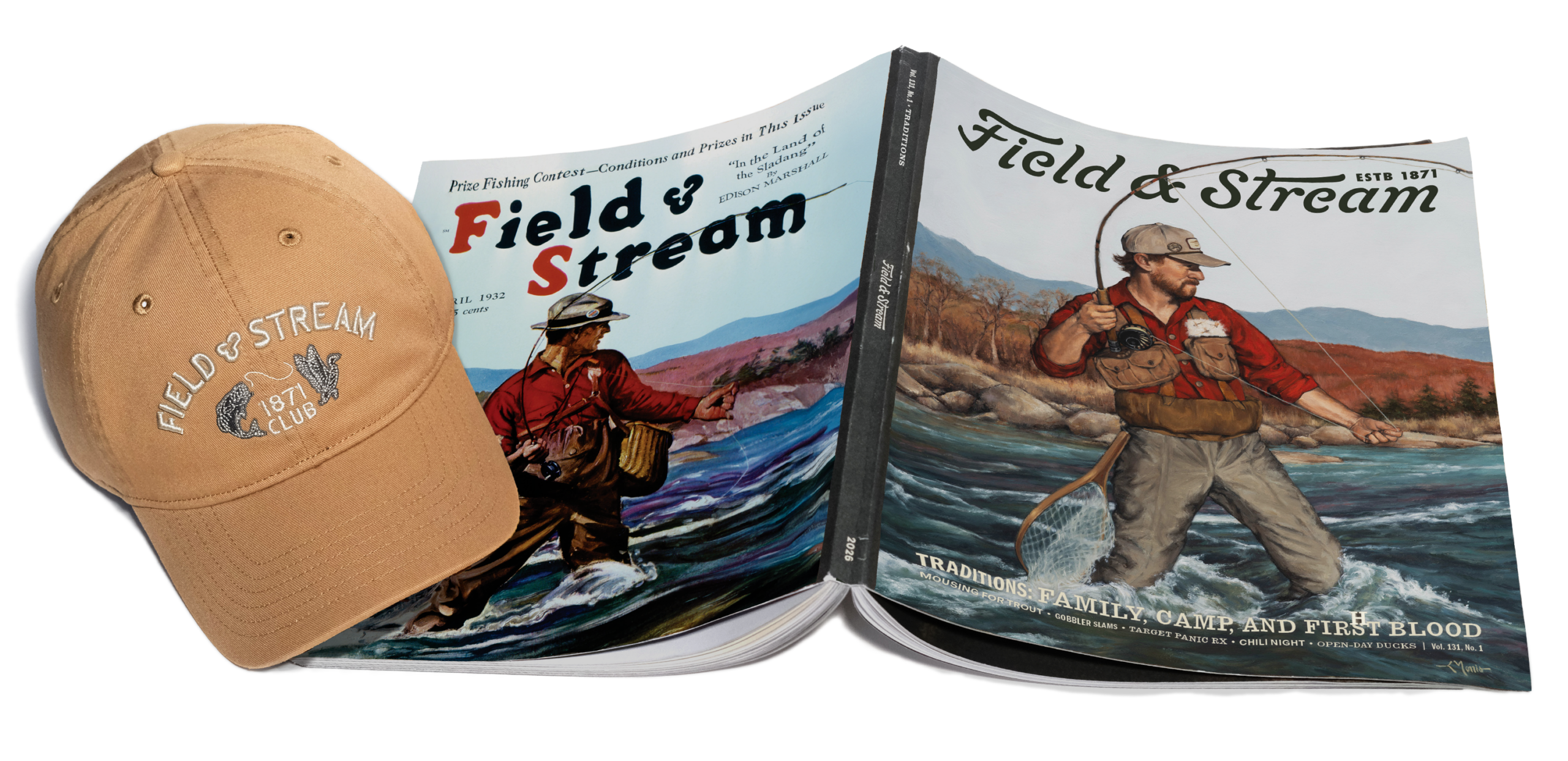 Club Magazines and Hat