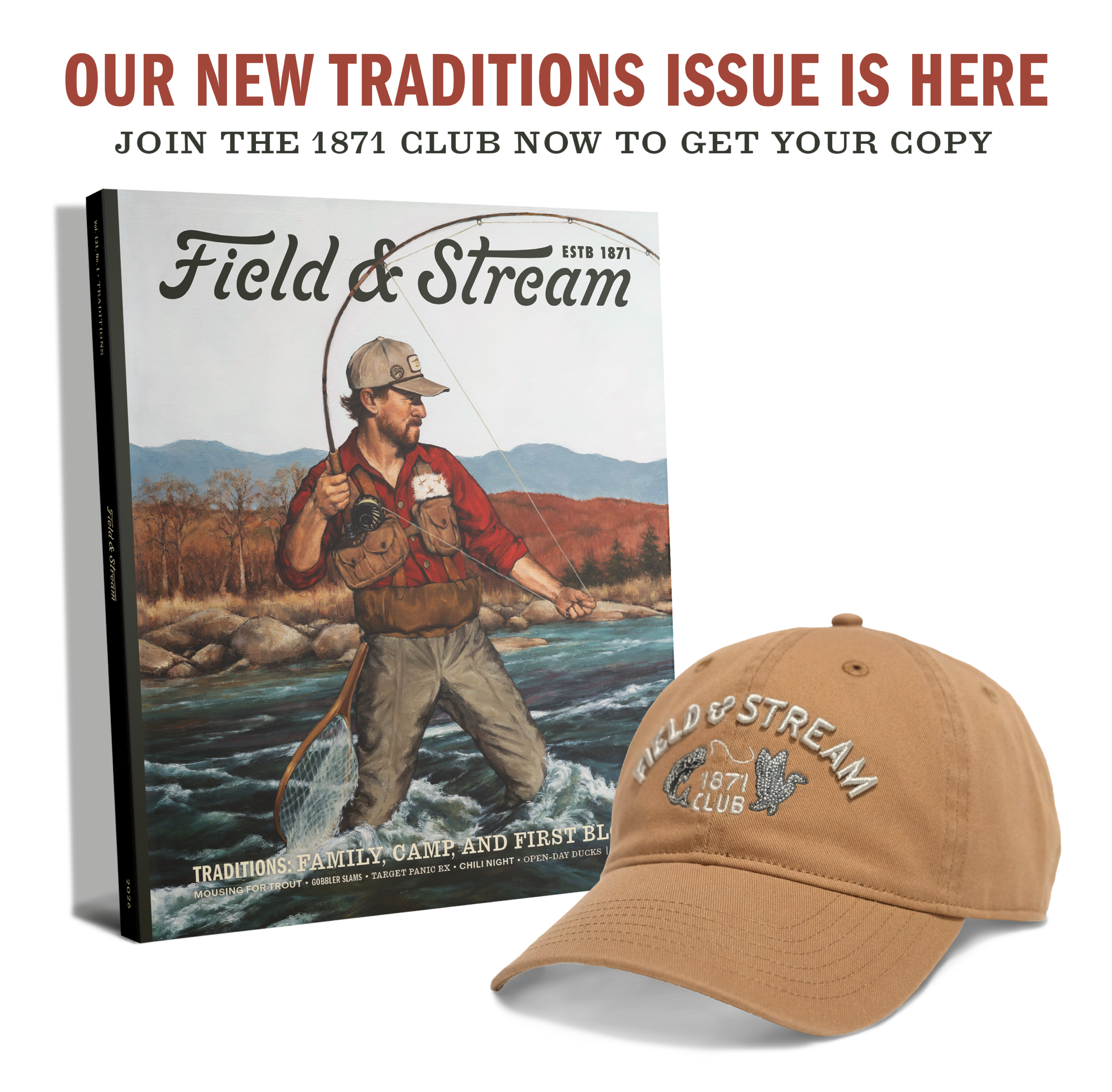 Club Magazines and Hat