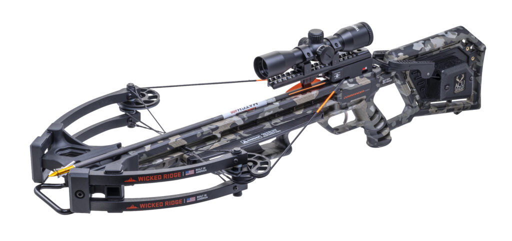 Wicked Ridge Commander crossbow on white
