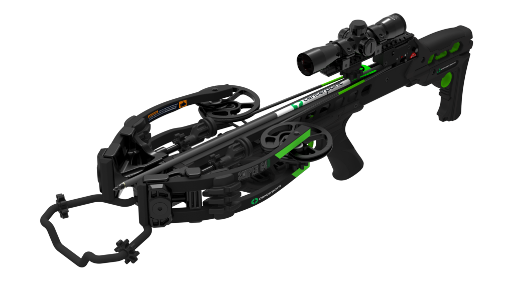 CenterPoint Sniper G4D crossbow on white