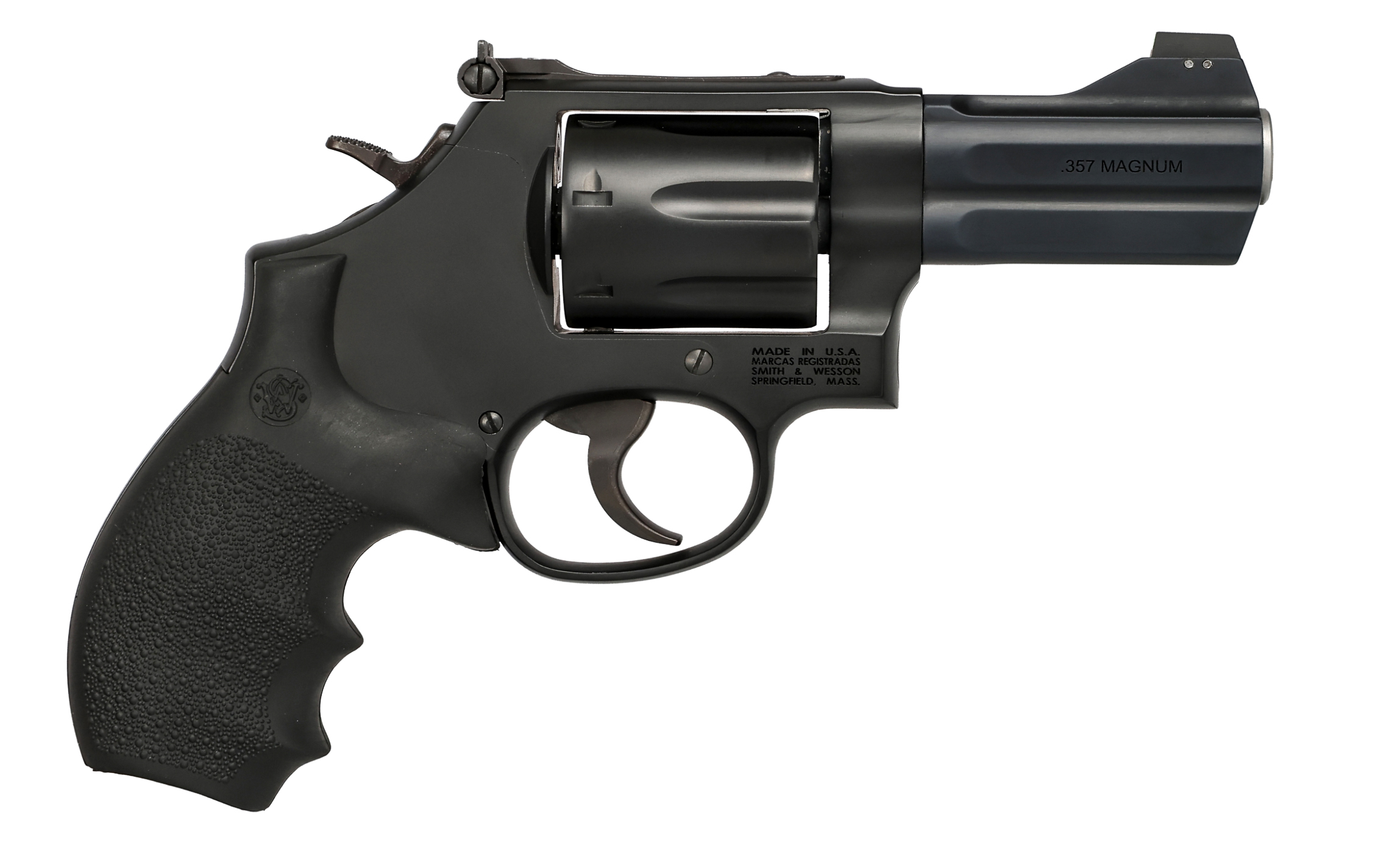 Lipsey's revolver on white background