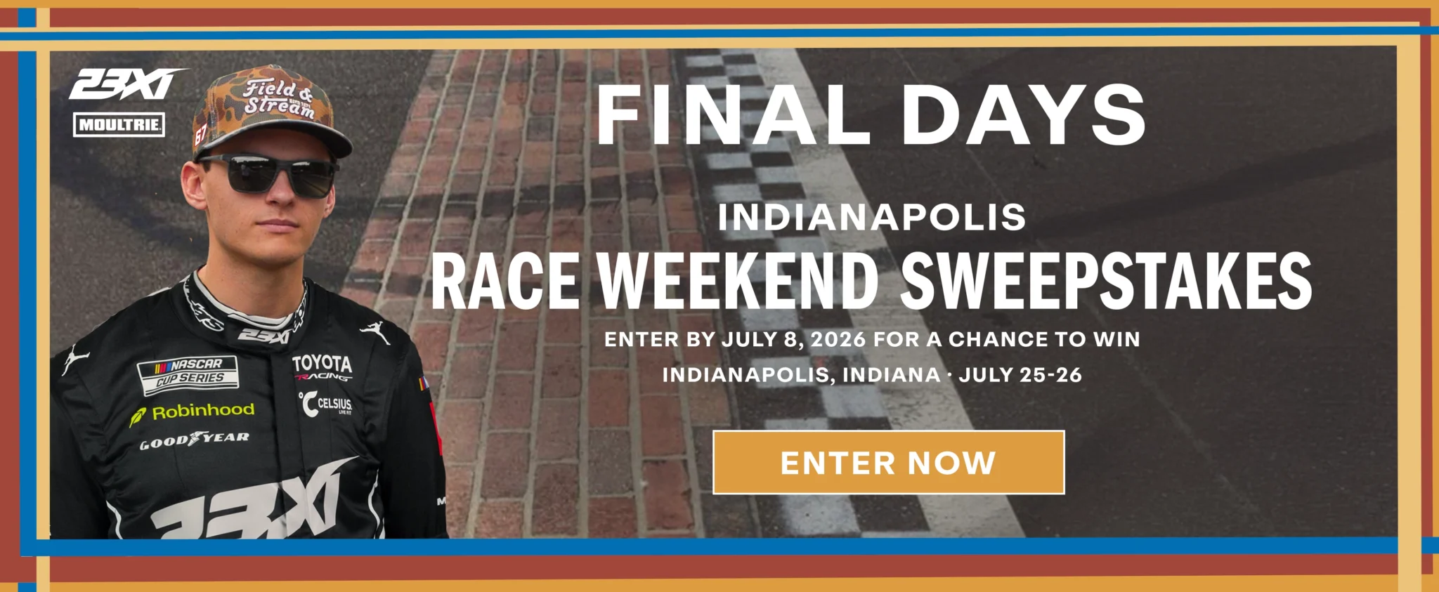 FINAL DAYS - 23XI SWEEPSTAKES