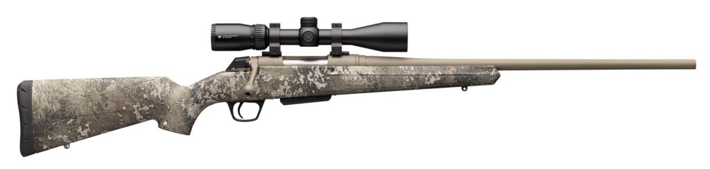 Winchester XPR Hunter rifle on a white background