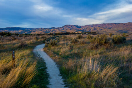 A photo of public lands outside Boise, Idaho.
