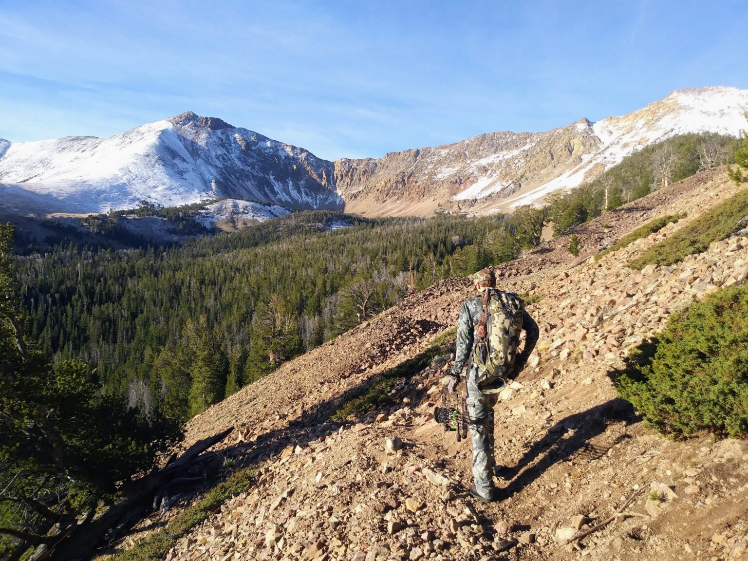 Plan to Scrap Roadless Rule Protections Draws More Than 1 Million Public Comments A bow hunter hikes through an Inventoried Roadless Area in Montana.