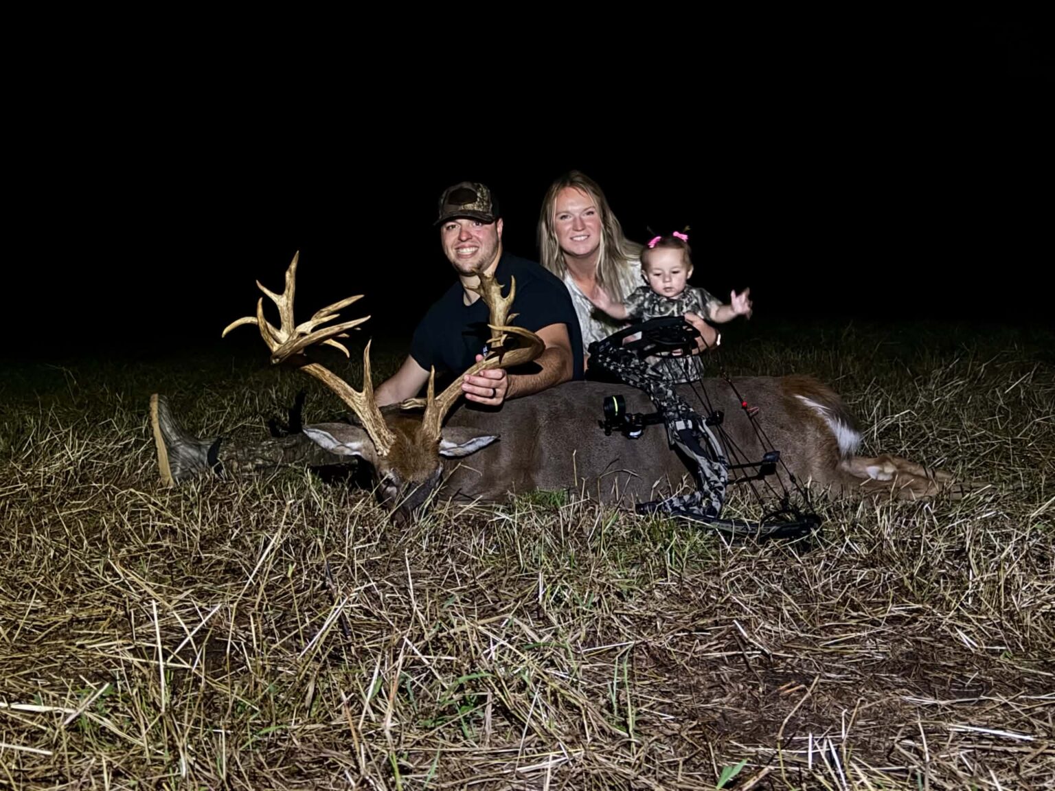 North Carolina Hunter Arrows 190-Class Whitetail After Multi-Year Chase A North Carolina bow hunter poses with a trophy whitetail.