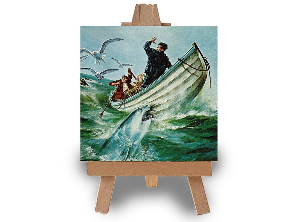 Mini “Cape Breton Boat Stalker†Art