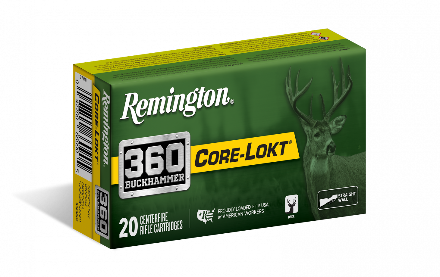 box of 360 buckhammer ammo
