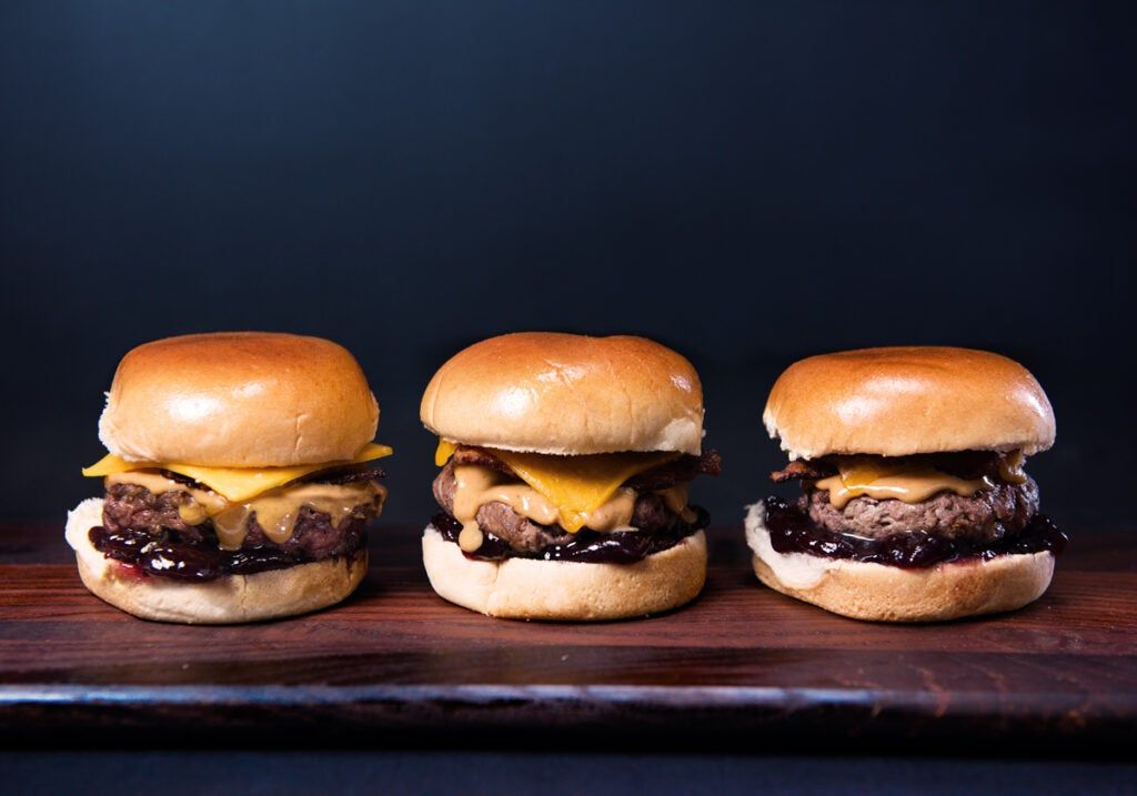 PB&J Burger Sliders
