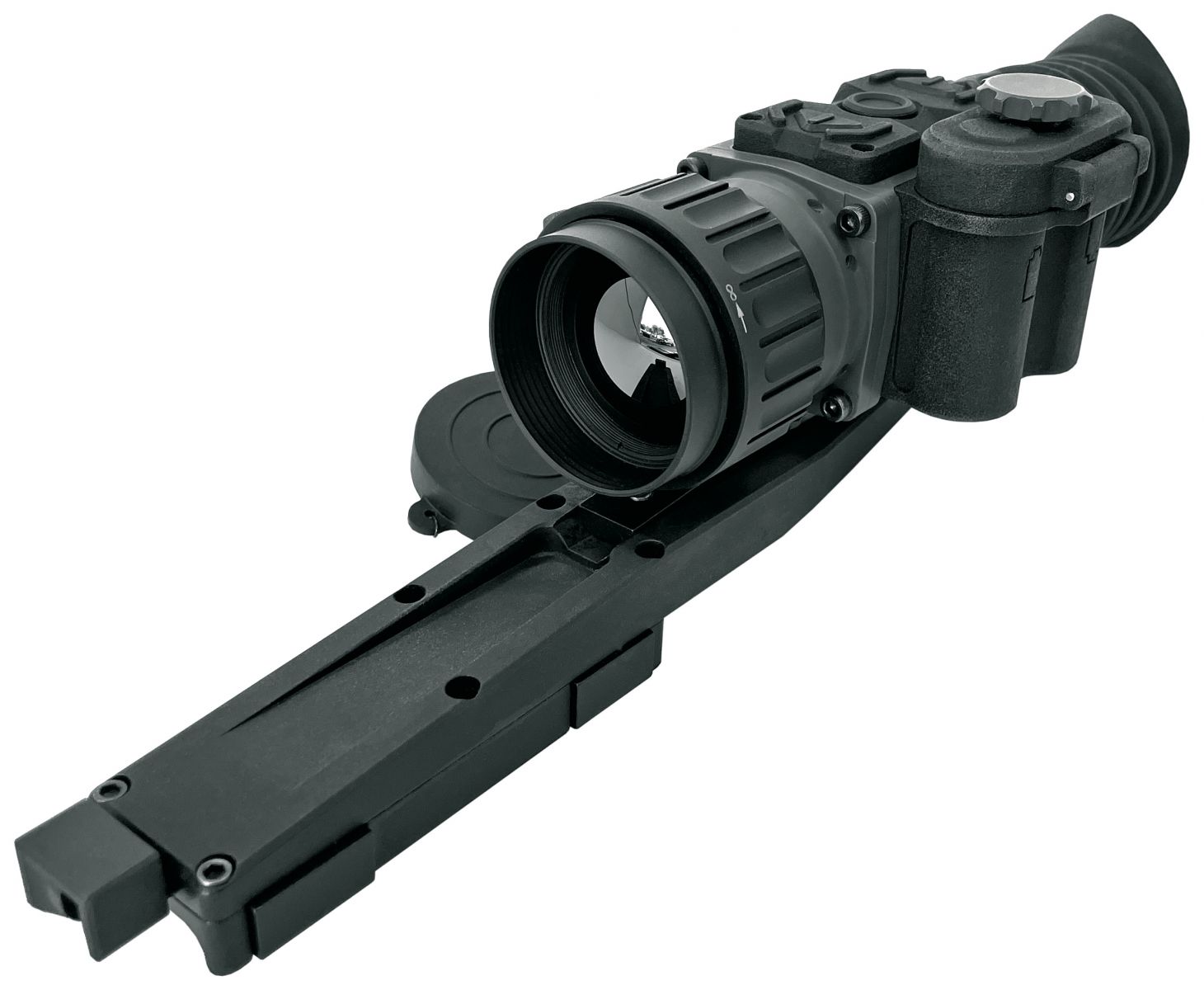 The new Aero Precision Solus Lightweight Hunter rifle on a white background. 