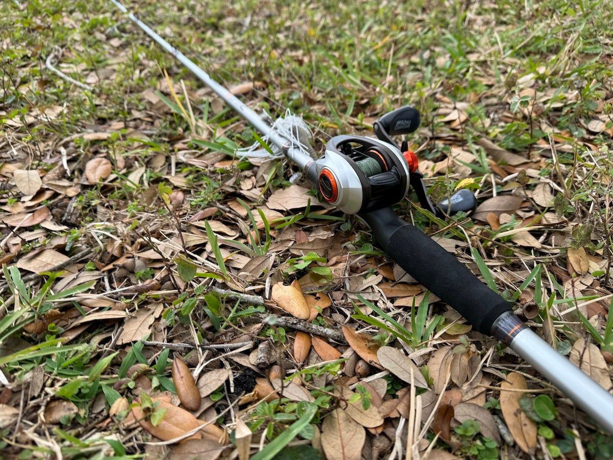 Abu Garcia Revo X Baitcast Combo during testing